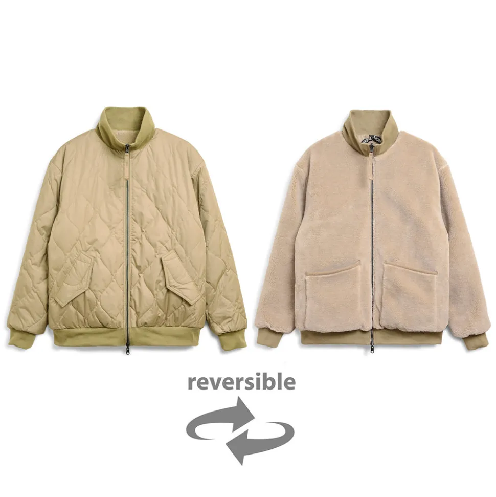 Taion - Veste Military Reversible Down - Beige<Women Coats