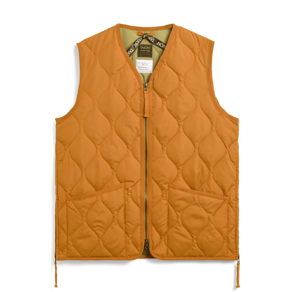 Taion - Veste sans manches - Orange< Jackets