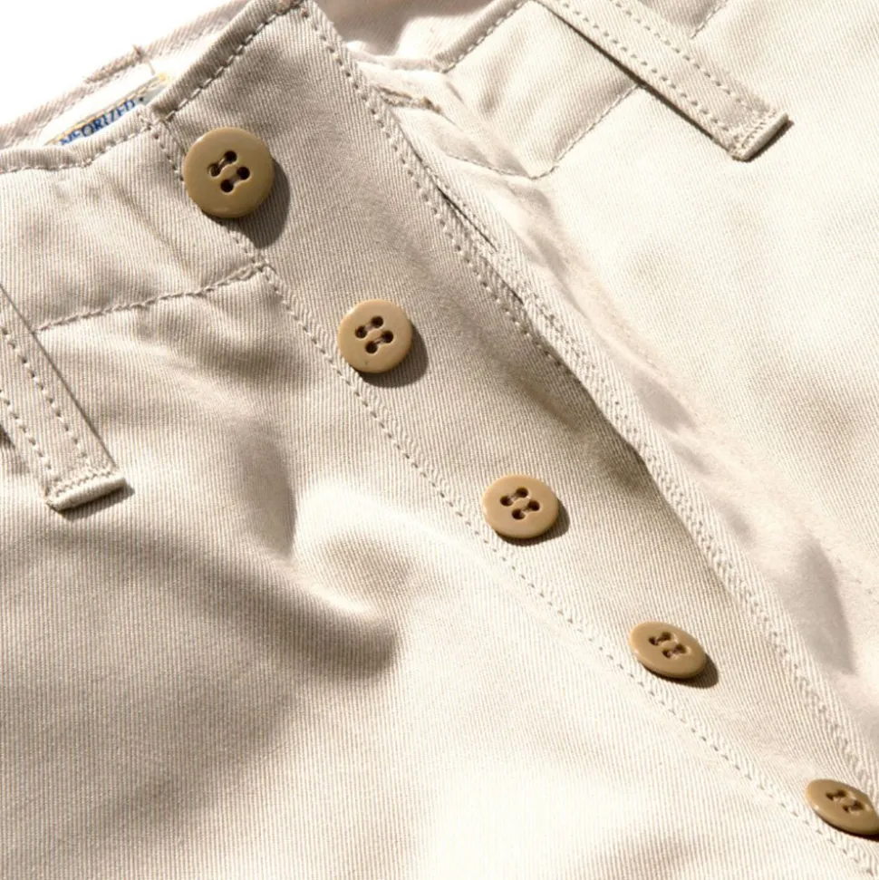 THE REAL MCCOYS - Pantalon Chino - Beige< Pants