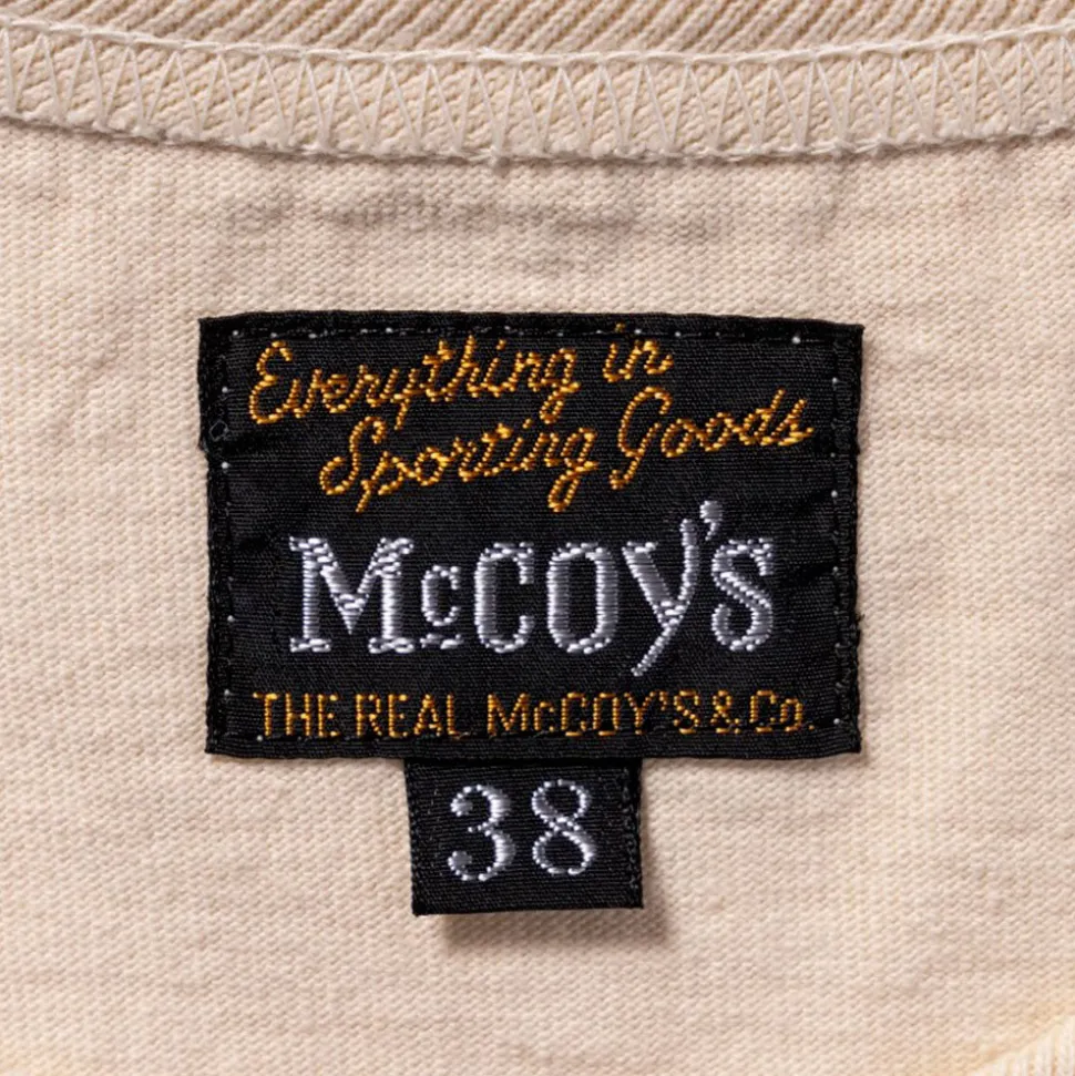 THE REAL MCCOYS - T-shirt Militaire / The Blue Ghost - Ecru< T-Shirts