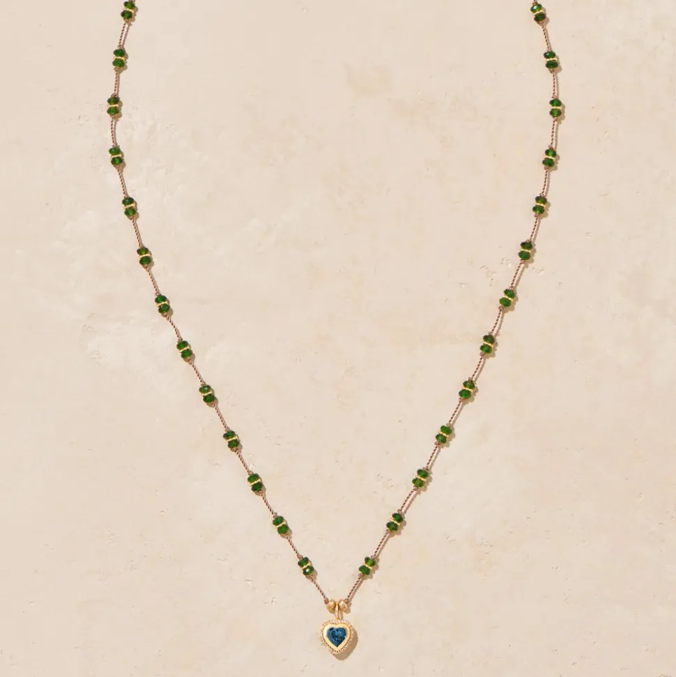 TITYARAVY - Talisman Veha Diopside - Vert<Women Necklaces