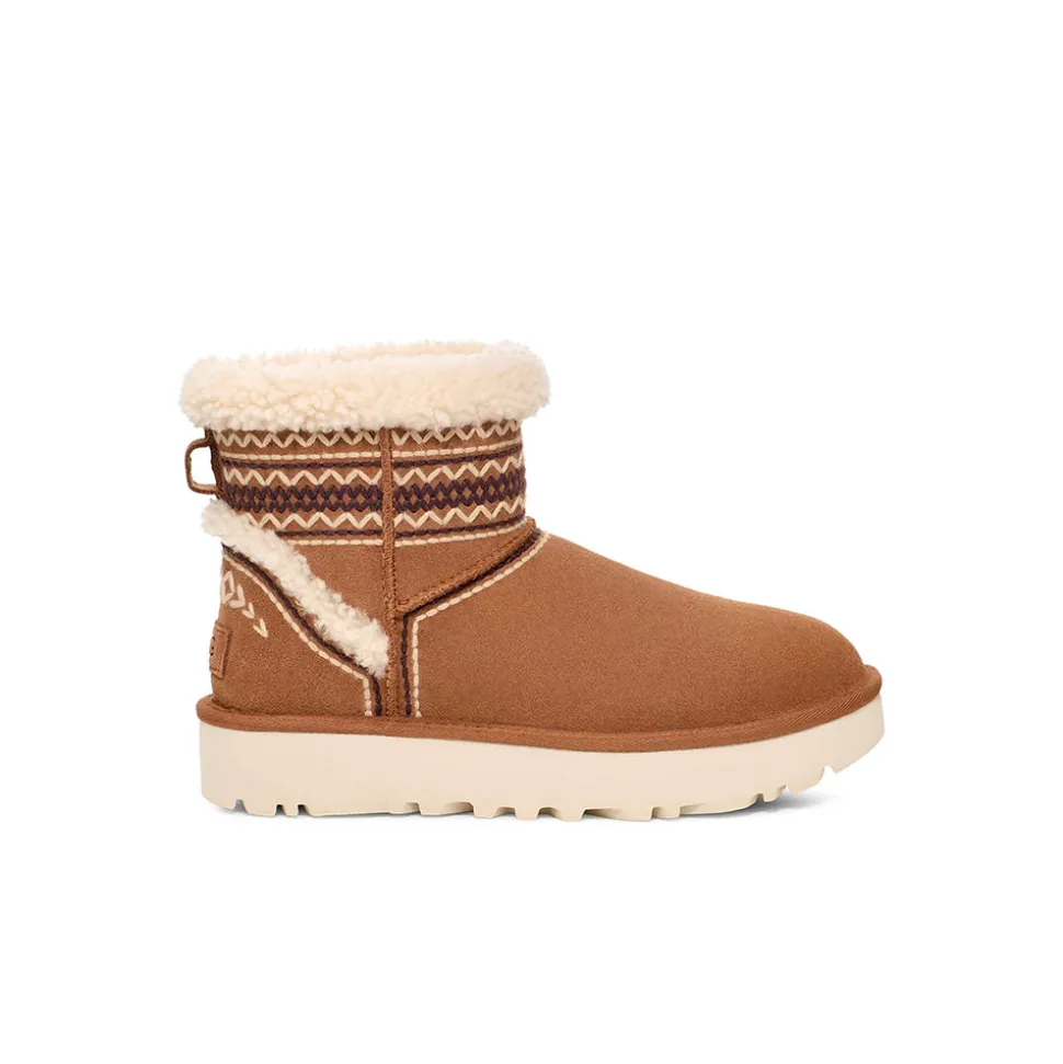 UGG - Bottes Classic Mini Atherson - Chestnut<Women Boots