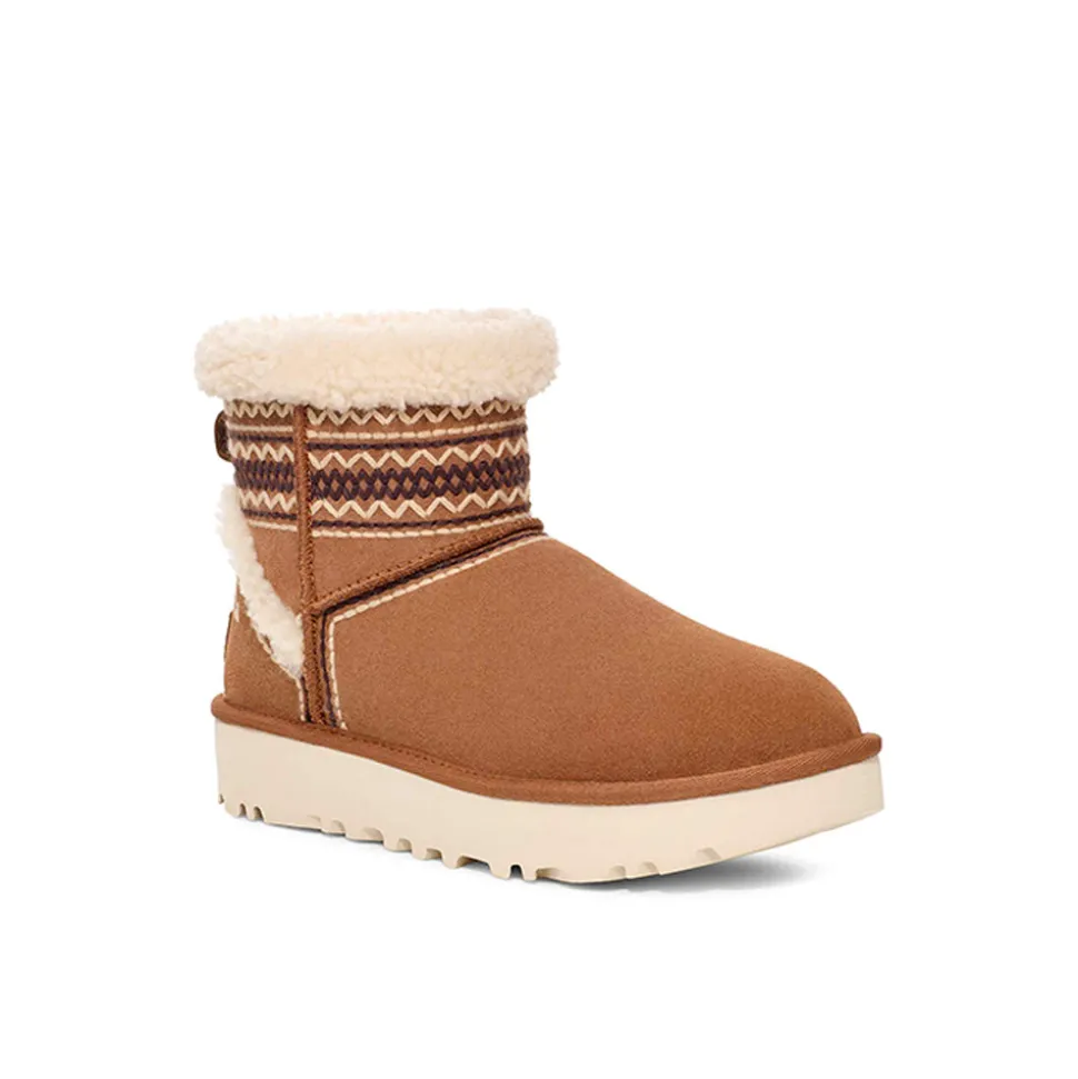 UGG - Bottes Classic Mini Atherson - Chestnut<Women Boots