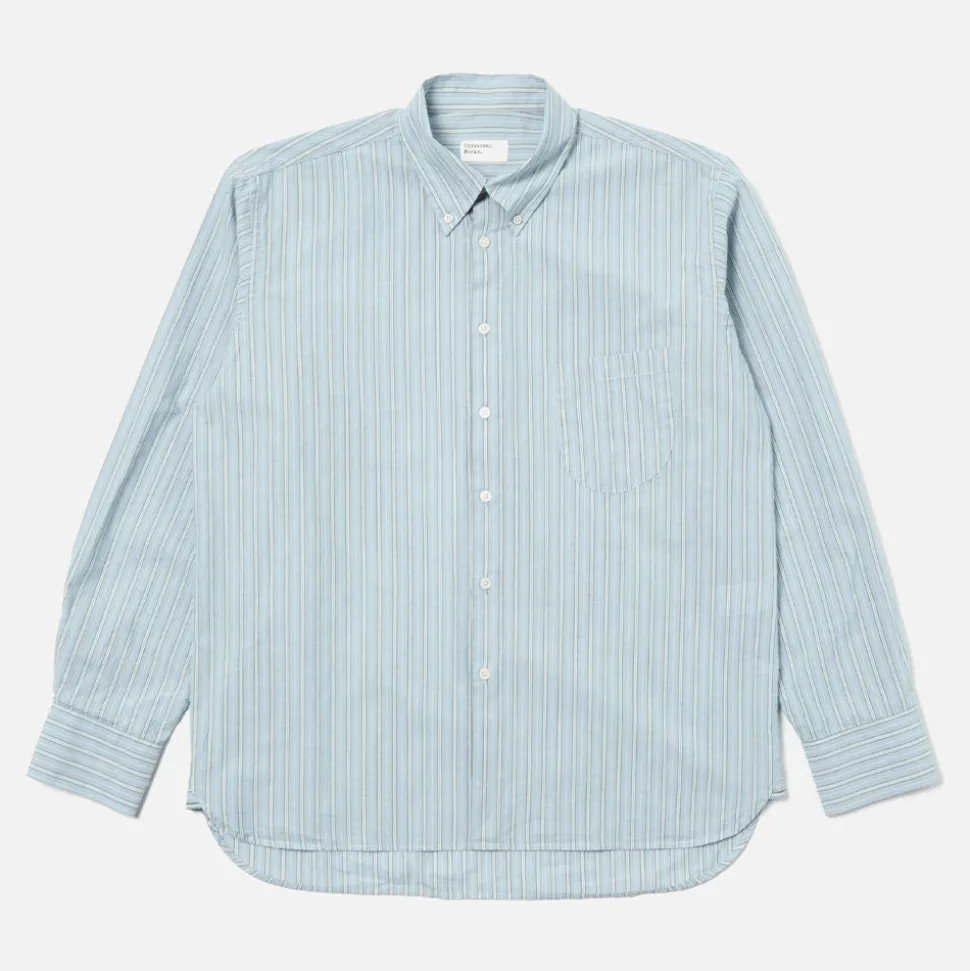 Universal Works - Chemise Lazy Day - Bleu< Shirts