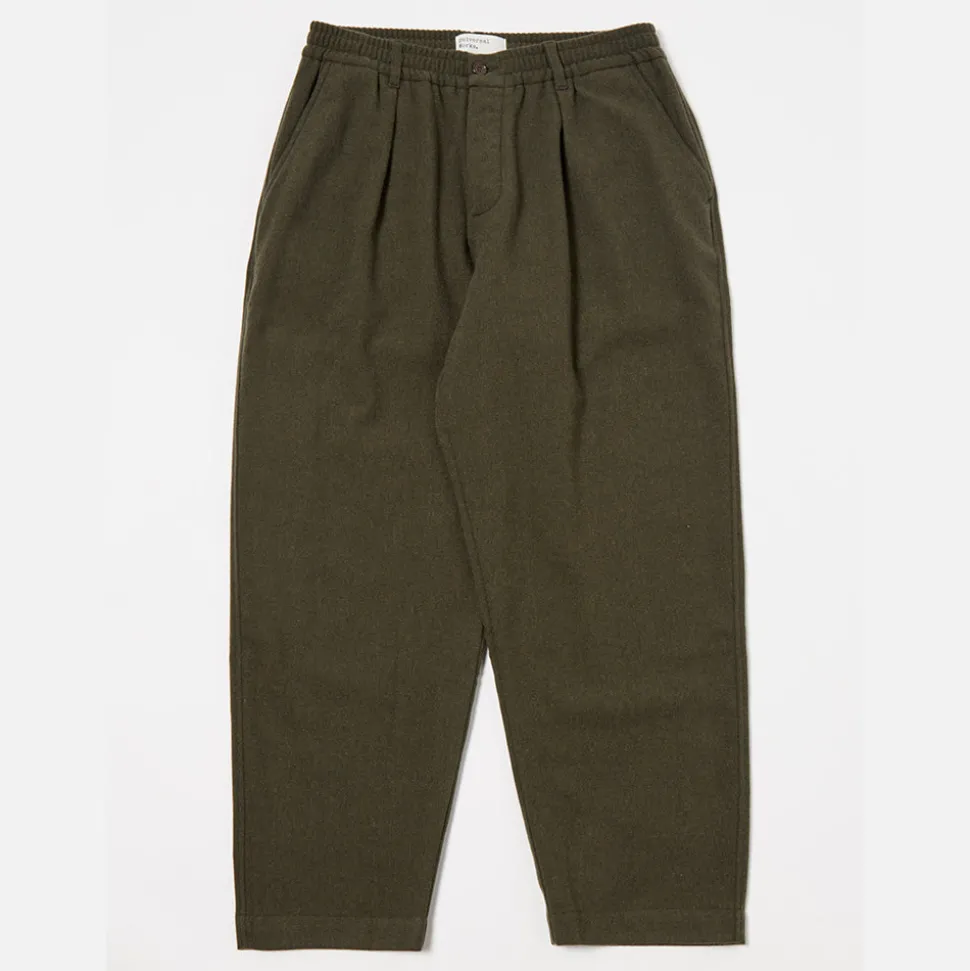 Universal Works - Pantalon Oxford - Olive< Pants