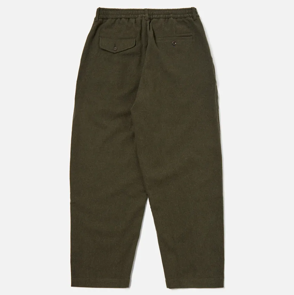 Universal Works - Pantalon Oxford - Olive< Pants