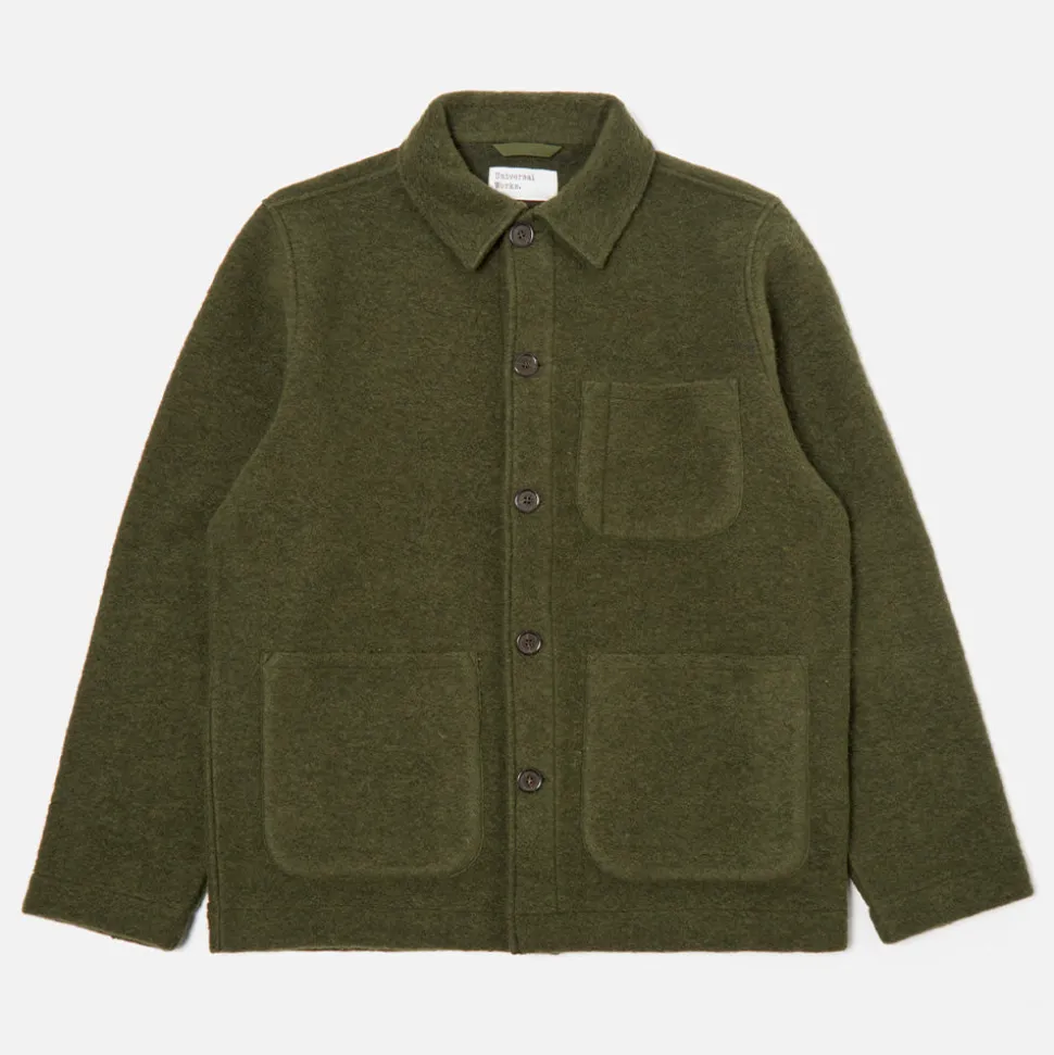 Universal Works - Veste Field - Olive< Jackets