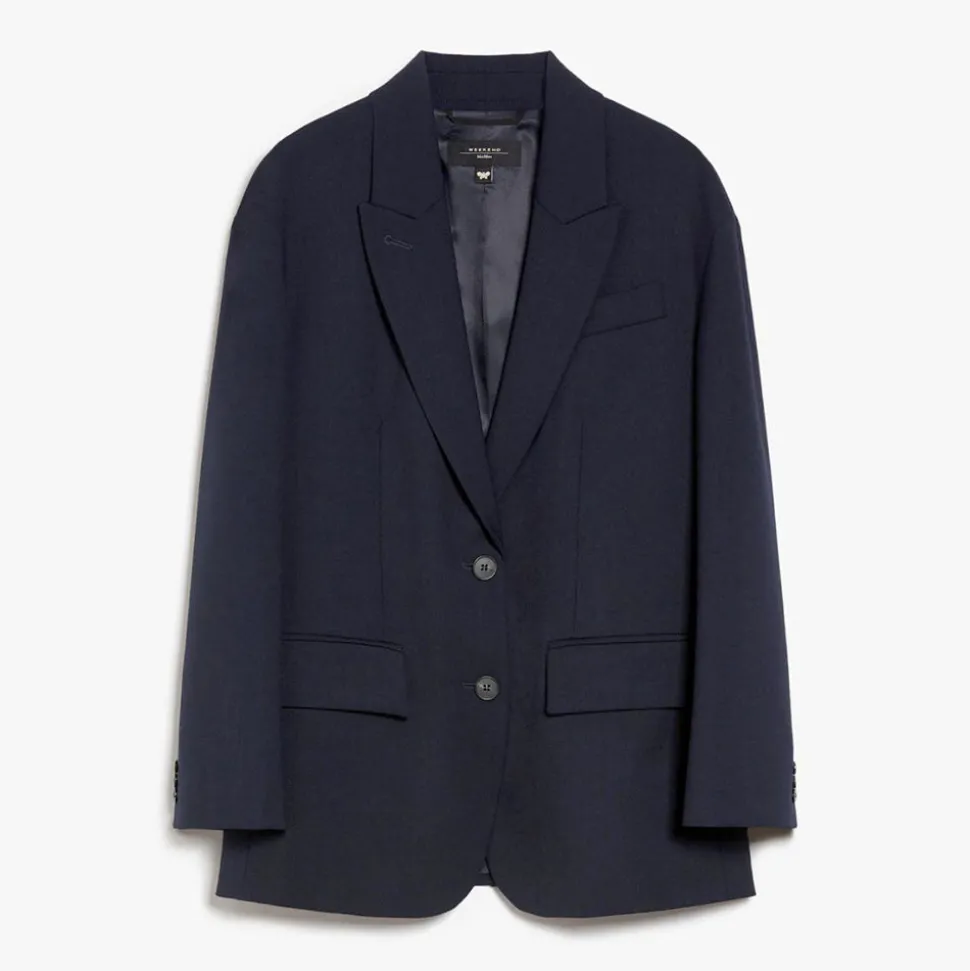 WEEKEND MAX MARA - Veste Quadro - Bleu<Women Jackets