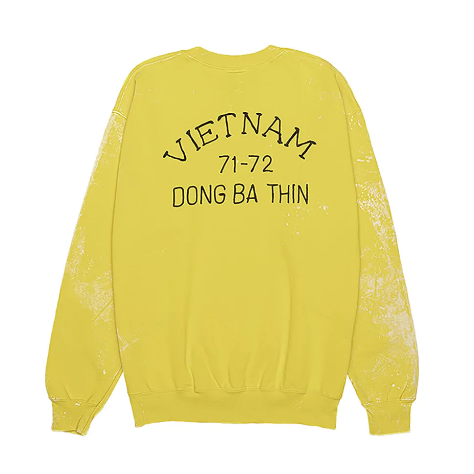 WILD DONKEY - Sweat Go Home - Jaune<Women Sweats