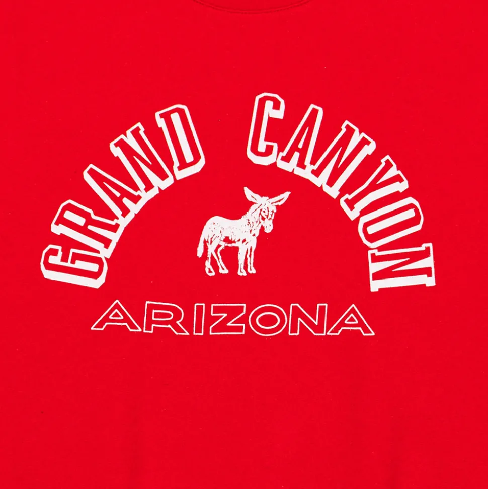 WILD DONKEY - Sweat Grand Canyon - Rouge< Sweats