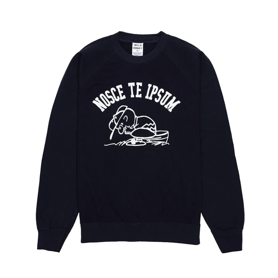 WILD DONKEY - Sweat Ipsum - Noir<Women Sweats