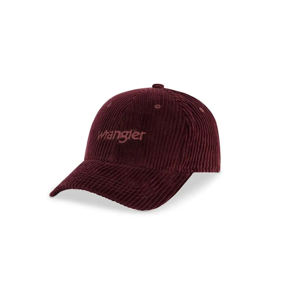 WRANGLER - Casquette Corduroy - Bordeaux<Women Caps | Caps