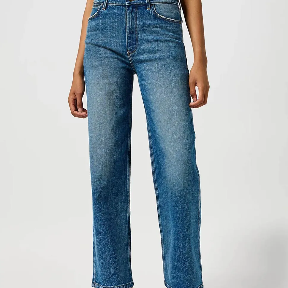 WRANGLER - Jeans Loose Straight- Bleu<Women Jeans