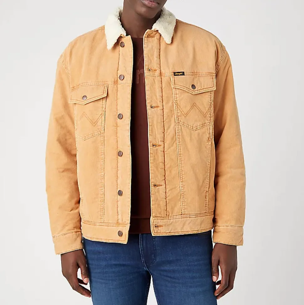 Wrangler - Veste en Jean - Camel<Women Jackets