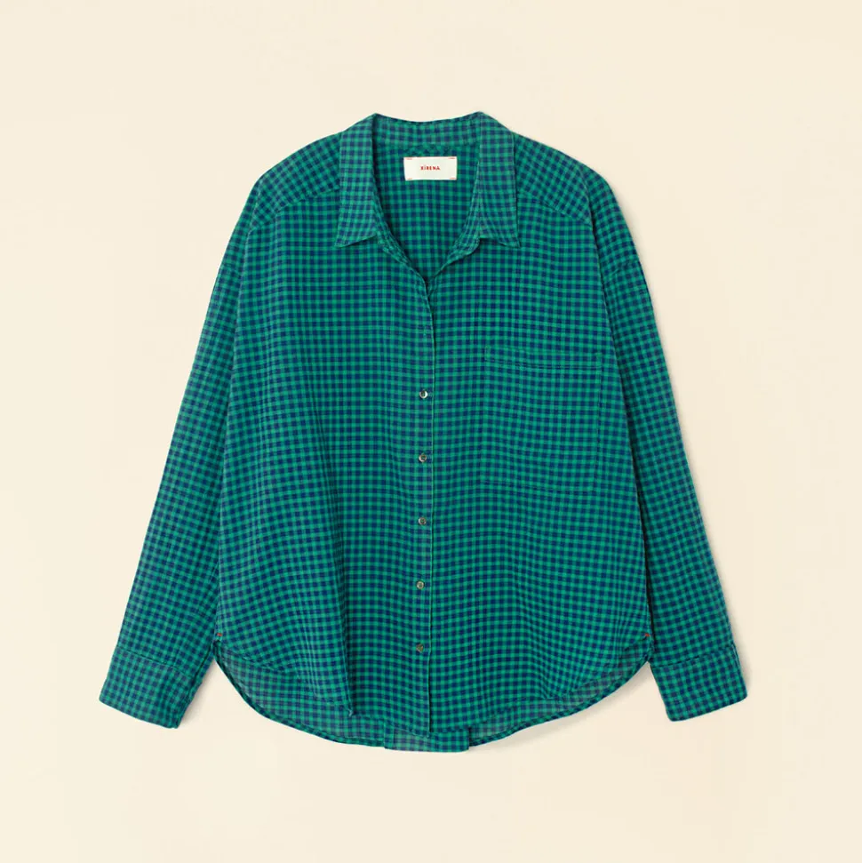 Xirena - Chemise Jordy - Turquoise<Women Shirts