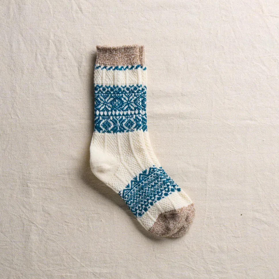 Yahae - Chaussettes Snow Pattern - Blanc<Women Socks | Socks