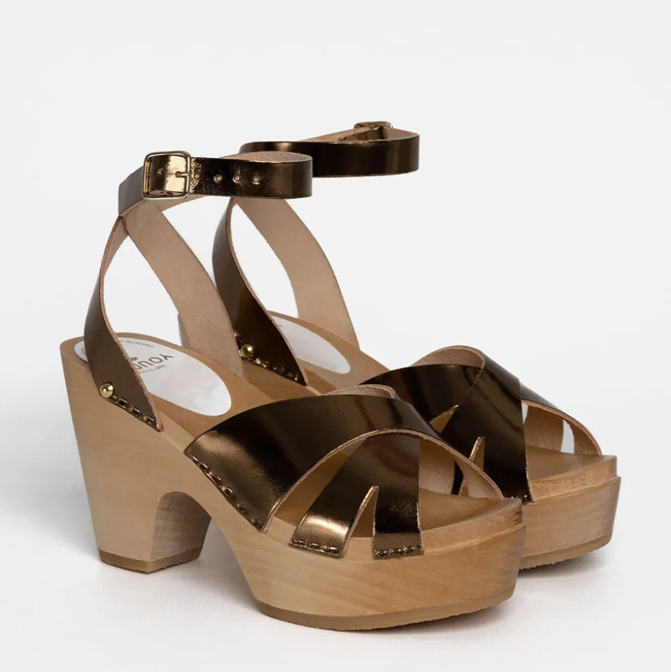 YOUYOU - Sandales Yppie - Bronze<Women Sandals