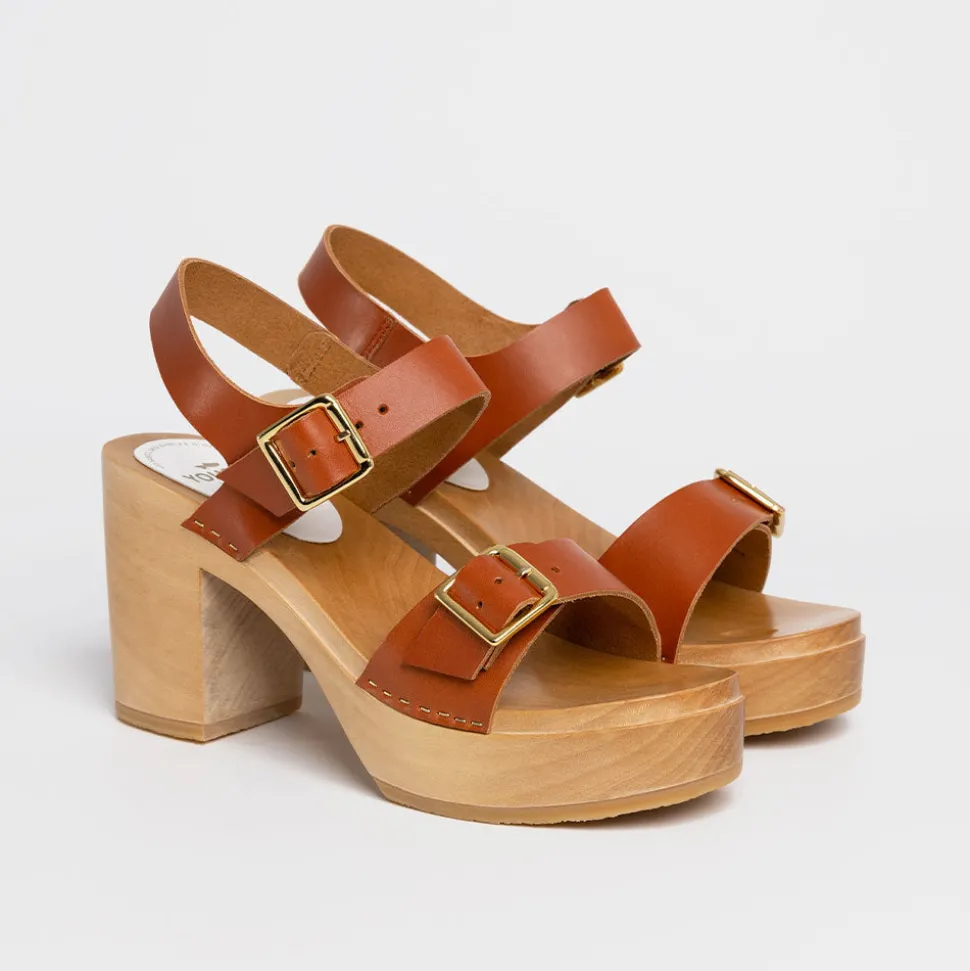 YOUYOU - Sandales Yuma - Brique<Women Sandals